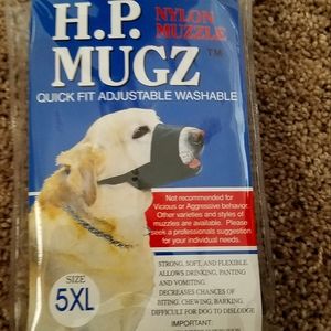 Hamilton Black Soft Dog Muzzle 5XL